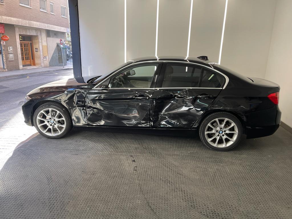 BMW antes de la reparación
