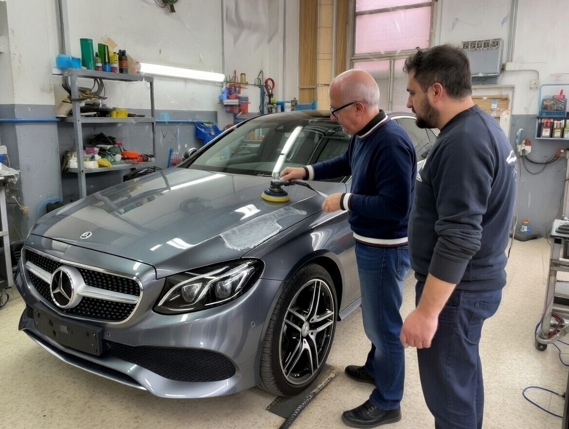 Servicio de pulido de vehículos